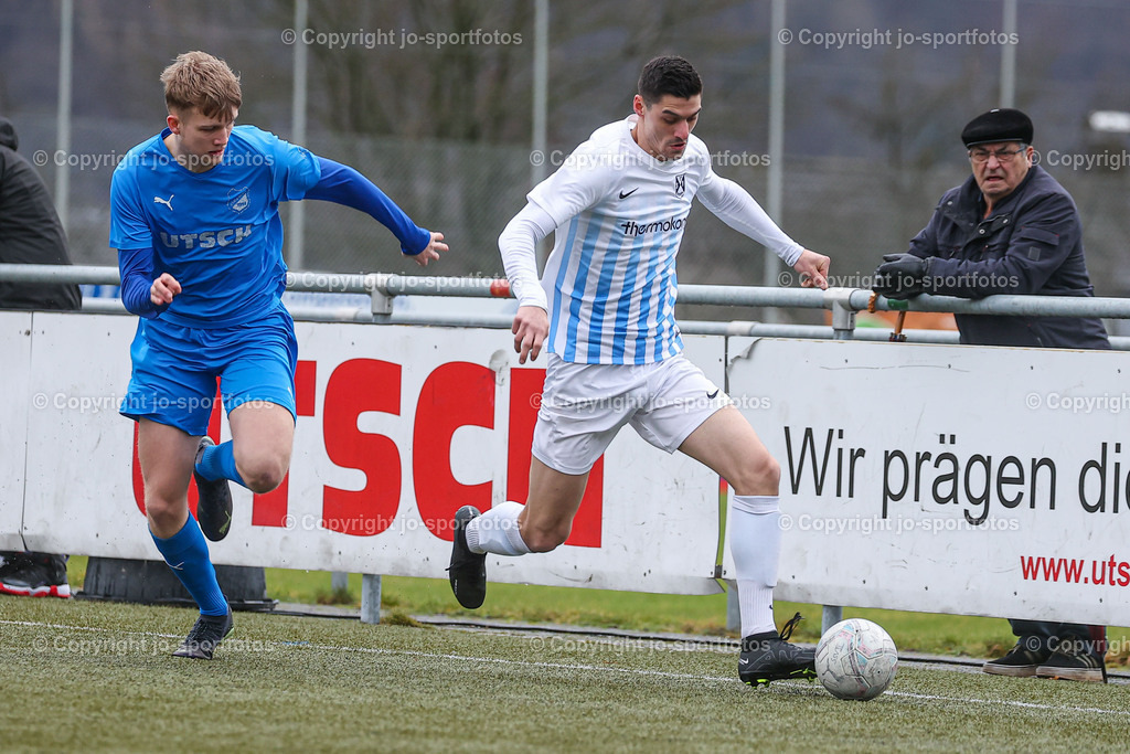 BQ3I4026 | 19.02.2023; Testspiel; Kunstrasenplatz Frohnhausen; SSV Oranien Frohnhausen : TSV Bicken