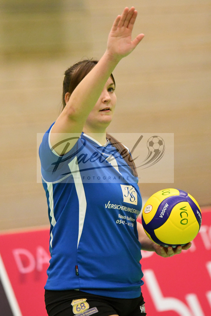 20200208_VCOASC_0068 | Volleyball, Frauen:   waehrend des Spiels der Regionalliga NordWest zwischen VC Osnabrueck und ASC 46 Goettingen in der Schlosswall-Halle am 08.02.2020 in Osnabrueck, Deutschland. - Realisiert mit Pictrs.com