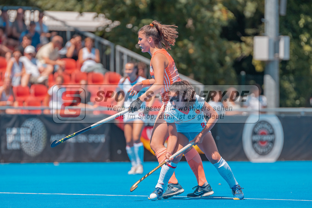 HK_20230711_101088 | Euro Hockey WU18 Spain vs Netherlands Championship Girls &amp; Boys am 11.7.2023 CHTC , Krefeld ,