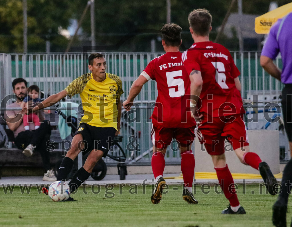 2023-09-07_074_FC_Finsing_gegen_FC_Moosinning_II | Finsing, Deutschland, 07.09.2023:
Fußball, Kreisliga 2023 / 2024, 8. Spieltag, FC Finsing gegen FC Moosinning II, Endergebnis: 3:0

Foto: Christian Riedel / fotografie-riedel.net