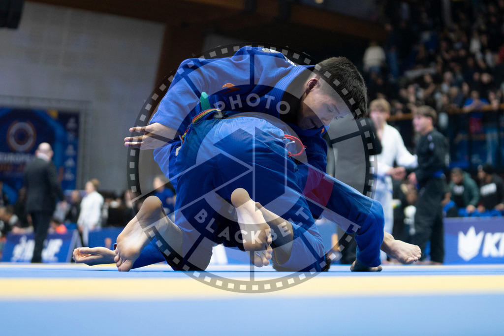 20240119PBB1818 | Fighters compete during the IBJJF European Championship in Paris, France, on January 19, 2024.