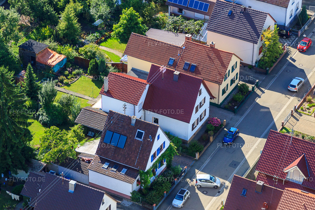 Luftbild: Waldstr in Kandel im Bundesland Rheinland-Pfalz in Deutschland. Foto: IMG_30672.jpg vom 31.07.2010 durch Werner Riehm/FLY-FOTO.de
