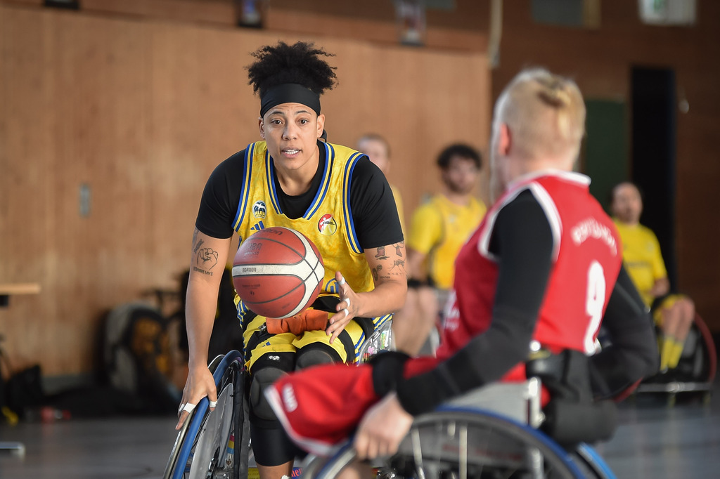 2024-11-23-0658 | RSKV Tuebingen vs. Alba Berlin, Rollstuhlbasketball, 2. Bundesliga Sued, 5. Spieltag, Saison 2024/2025, 23.11.2024, Foto: Ralph Kunze - Realisiert mit Pictrs.com