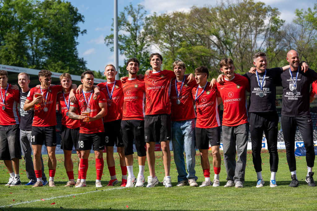 SG Sonnenhof Großaspach vs. SG Barockstadt Fulda-Lehnerz, Fussball, Regionalliga Suedwest, 33. Spieltag, 09.05.2026 | #,SG Sonnenhof Großaspach vs. SG Barockstadt Fulda-Lehnerz, Fussball, Regionalliga Suedwest, 33. Spieltag, 09.05.2026