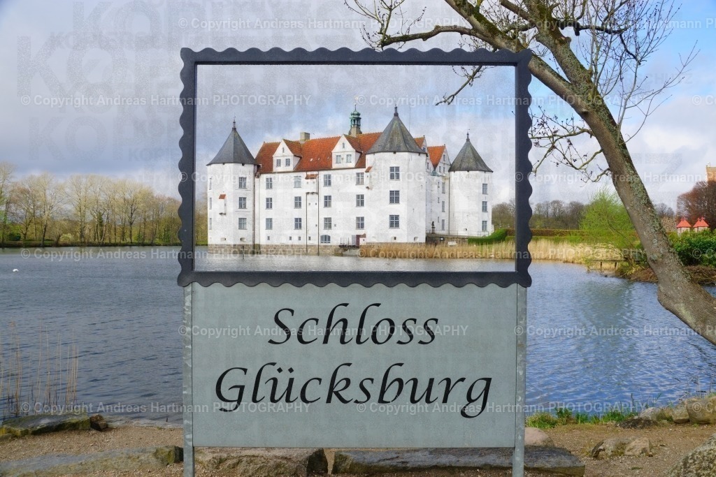 Schloss Glücksburg | Schloss Glücksburg im Bilderrahmen - Realisiert mit Pictrs.com