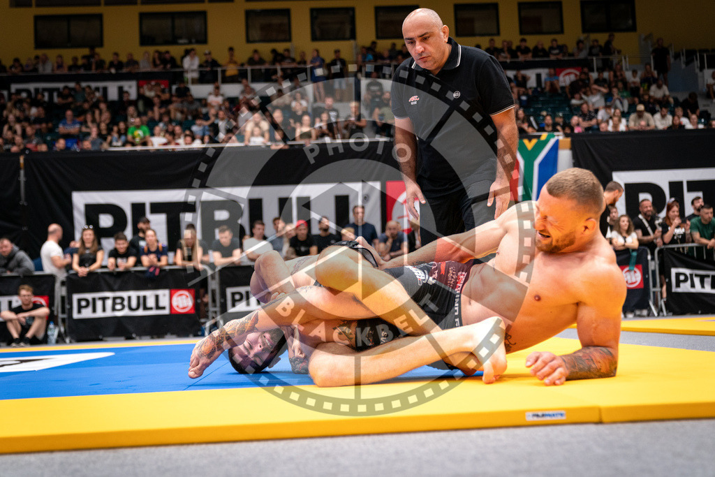 20230916PBB5885 | Fighters compete during the grappling tournement ADCC Trials (European, Middle East and African Championship) in Warsaw, Poland, on September 16, 2023.