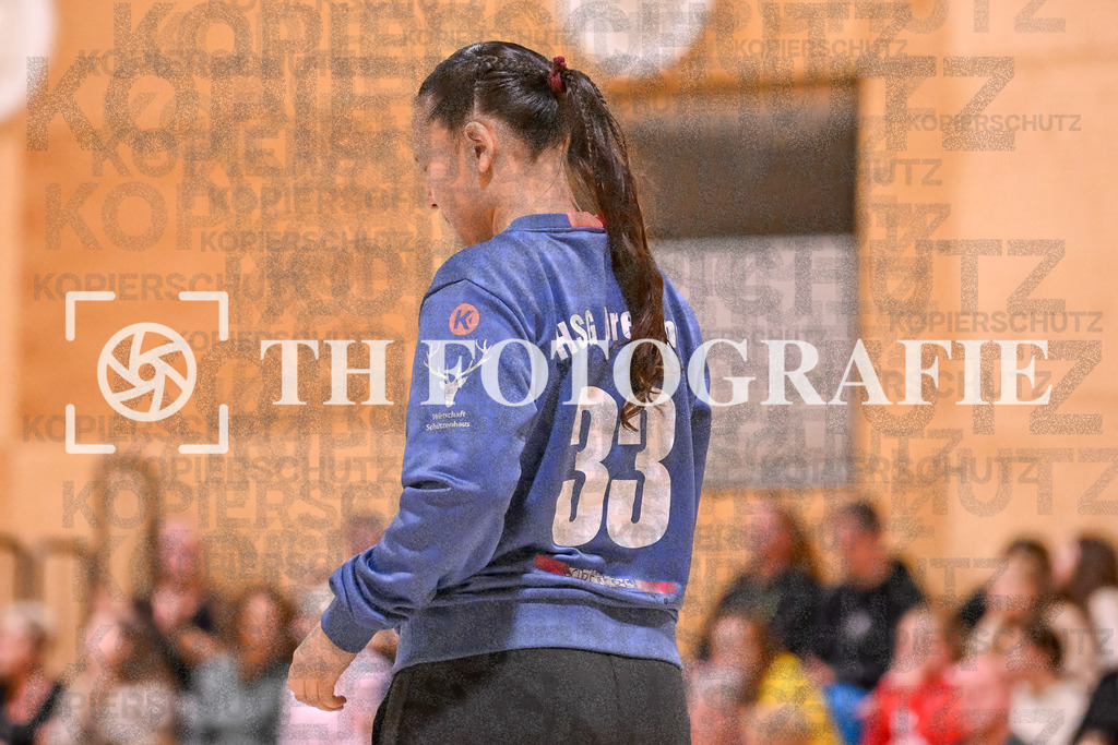 GER, SG Maulburg/Steinen - HSG Dreiland, Frauen-Handball, Oberliga Suedbaden, 3. Spieltag, Saison 2024/2025, 12.10.2024 | Vivien Marie Potoniec (HSG Dreiland, #33)GER, SG Maulburg/Steinen - HSG Dreiland, Frauen-Handball, Oberliga Suedbaden, 3. Spieltag, Saison 2024/2025, 12.10.2024Foto: TH Fotografie/Thomas Hess