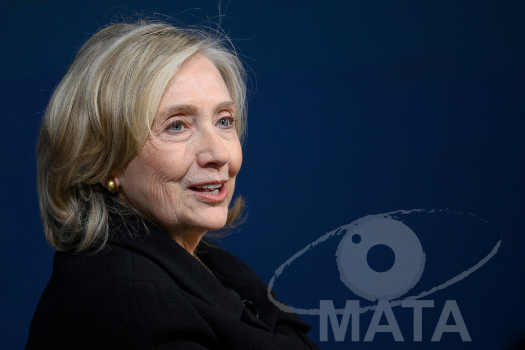 _DWA3903 | Die US-Politikerin Hillary Clinton auf der Veranstaltung Bridging Scholarship and Statecraft im Rahmen der Münchner Sicherheitskonferenz 2026. München, 13.02.2026 Bayern Deutschland  - Realisiert mit Pictrs.com