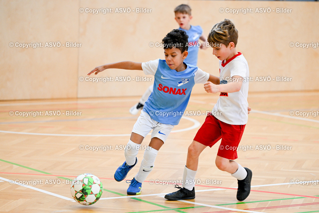 ASVÖ_ Fussballturnier SV Gallneukirchen_ 08.02.2025-111 | 08.02.2025, Gallneukirchen, AUT, ASVÖ, Fussball Nachwuchs Hallenturnier 2025, SV Gallneukirchen im Bild Teilnehmer U 7©Harald Dostal / fodo.media - Realisiert mit Pictrs.com