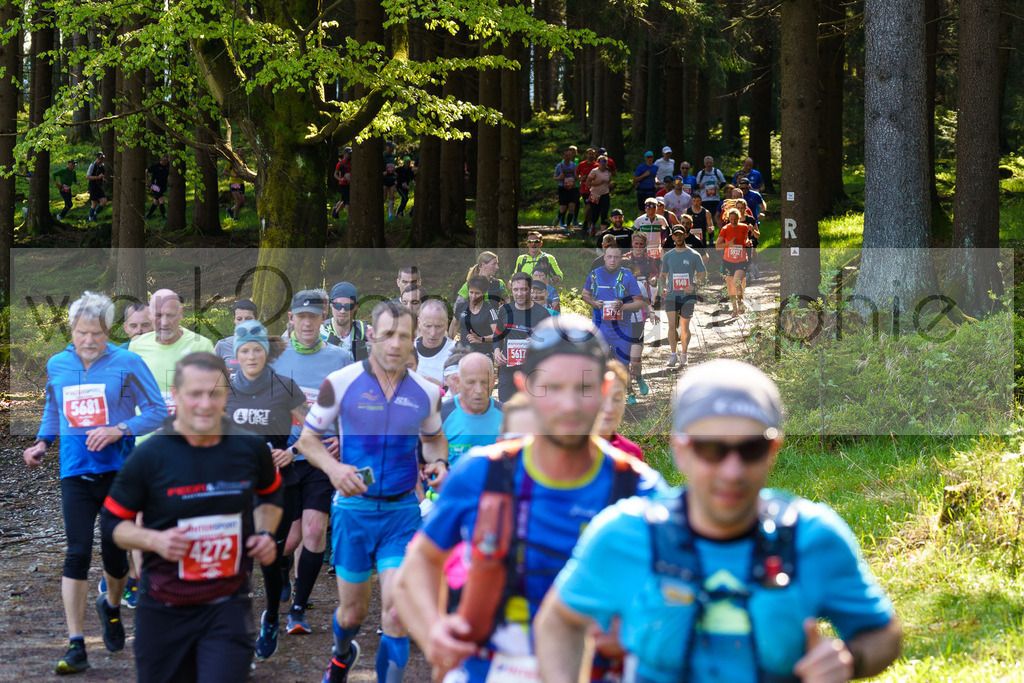 Rennsteiglauf 2023 | Rennsteiglauf 2023 am 12. Mai 2023 - Marathon-Strecke Neuhaus/Rwg. - Schmiedefeld