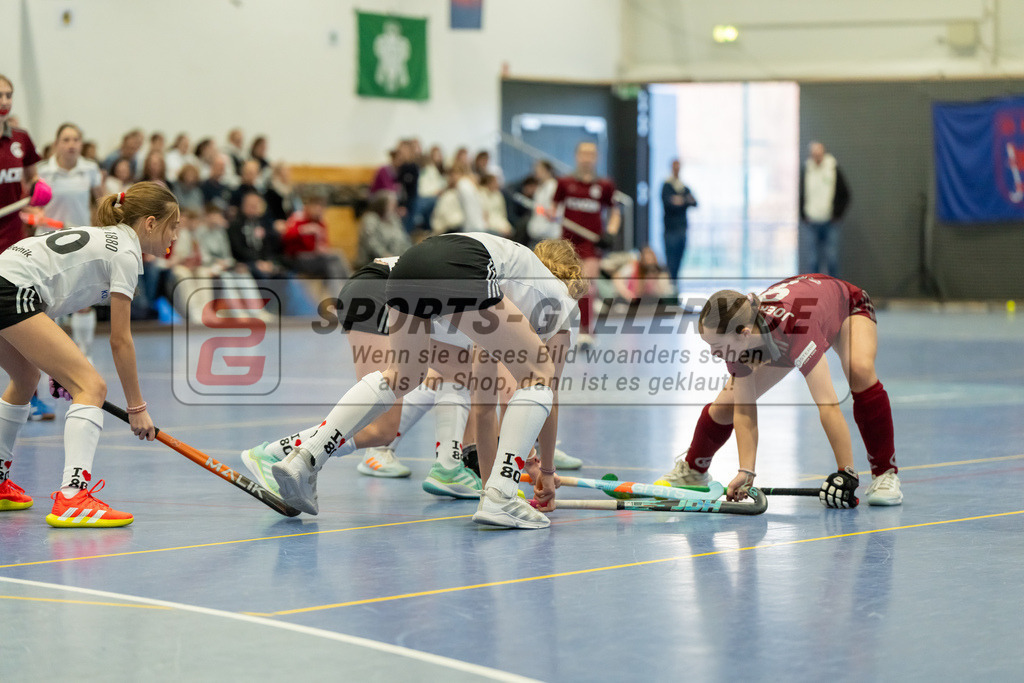 HK_20250223_102980 | Deutsche Meisterschaft wU14 Spiel um Platz 3  am 23.2.2025 Düsseldorfer HC, Düsseldorf