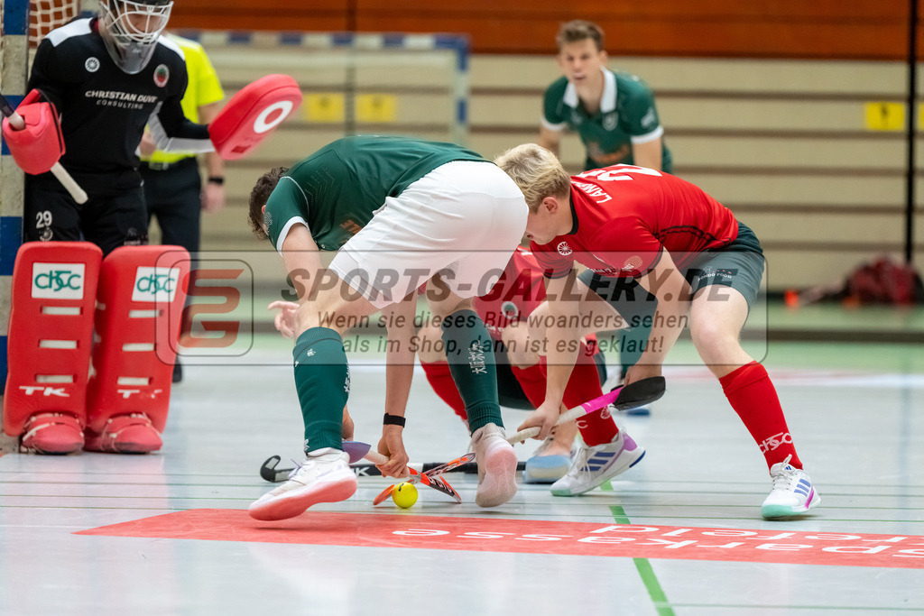 HK_20250110_101191 | 1. Bundesliga Halle Herren Crefelder HTC - Uhlenhorst Mülheim am 10.1.2025 Glockenspitz Halle Krefeld, Krefeld ,
