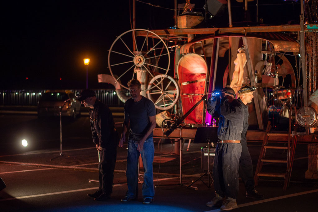 Jazzmaschine | Die Jazzmaschine im Forte Belvedere Leisnig zum Festival Hallo Leisnig 2022. - Realisiert mit Pictrs.com