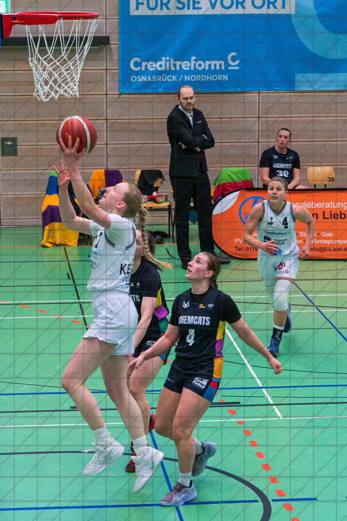 2. DBBL Nord 25/26 | Spieltag 19 | BBC Osnabrück vs. ChemCats Chemnitz | 15.02.26: 2. DBBL Nord 25/26 | Spieltag 19 | BBC Osnabrück vs. ChemCats Chemnitz / Osnabrück / Deutschland  //   CREDIT:www.bullenfotos.de, Martin König, Hörner Weg 40, D-49078 Osnabrück, +4917663732967 // Nutzung und Weitergabe nur zu den vereinbarten Zwecken. Presseanfragen an Ersteller. Alle Rechte beim Ersteller. Honorierung nach MFM. - Realisiert mit Pictrs.com