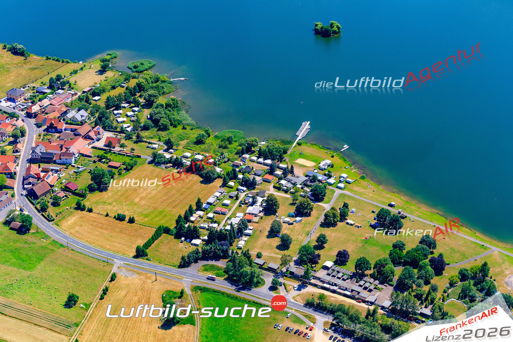 Das Luftbild der Stadt Heckengereuth wurde 2018 vom Flugzeug heraus erstellt (keine Drohne) Aufnahmehöhe ca.400 Meter- hohe Auflösung für beste Druck-Qualität