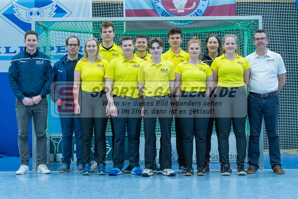 HK_20240303_108789 | 1. Halbfinale Deutsche Meisterschaft WU16 am 3.3.2024 Halle DHC, Düsseldorf ,