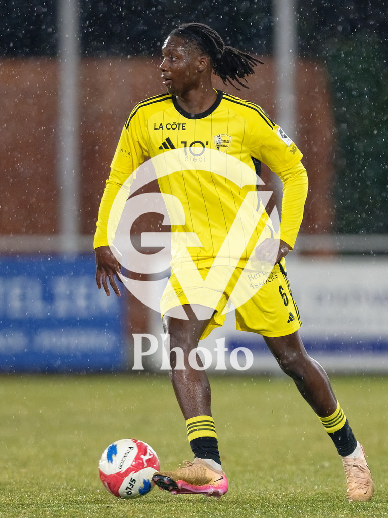dieci Challenge League - FC Stade Nyonnais v Etoile Carouge FC |  during the dieci Challenge League match between FC Stade Nyonnais and Etoile Carouge FC at Centre sportif de Colovray in Nyon, Switzerland