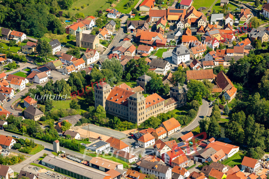burgpreppach-luftbild-933-2023 | Das Luftbild zeigt :  Burgpreppach - Die Luftaufnahme wurde 2023 vom UL-Flugzeug aus erstellt ( keine Drohne ) - 
Hochauflösende Luftaufnahme - Für grossformatige Ausdrucke geeignet. Die Geschenkidee !
Mit Lizenz und Bildrechte bestellbar