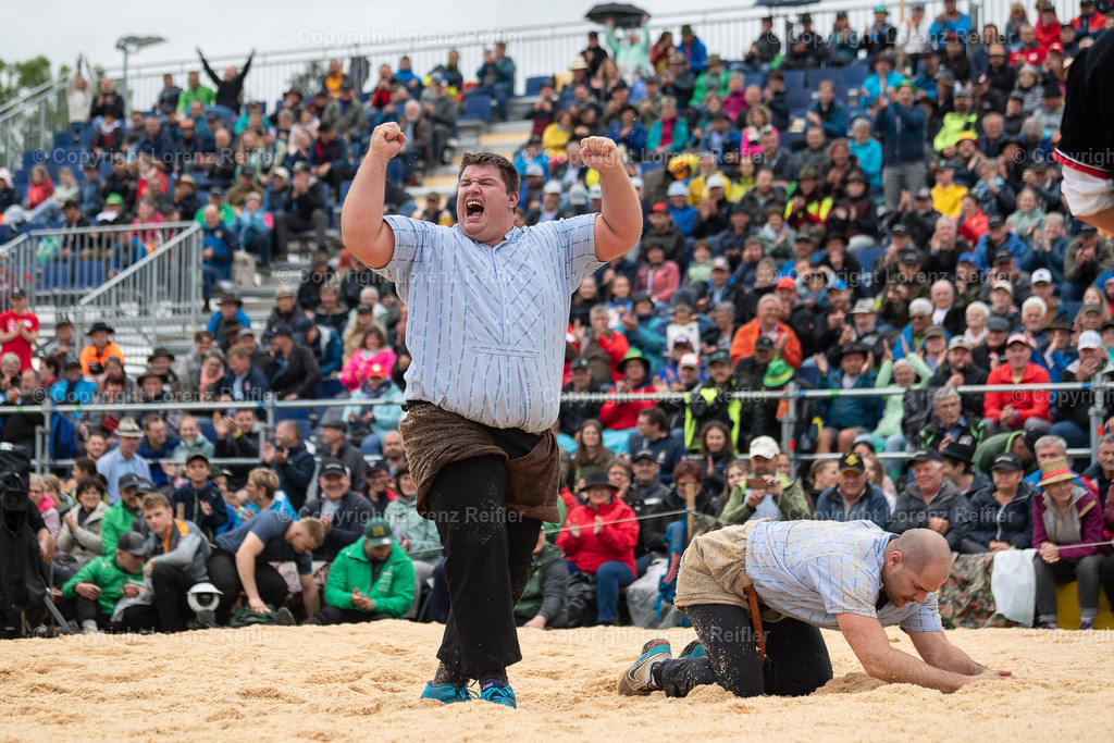 Schwingen -  Appenzeller Kantonal Schwingfest 2024 | Hundwil, 7.7.24, Schwingen - Appenzeller Kantonal Schwingfest.