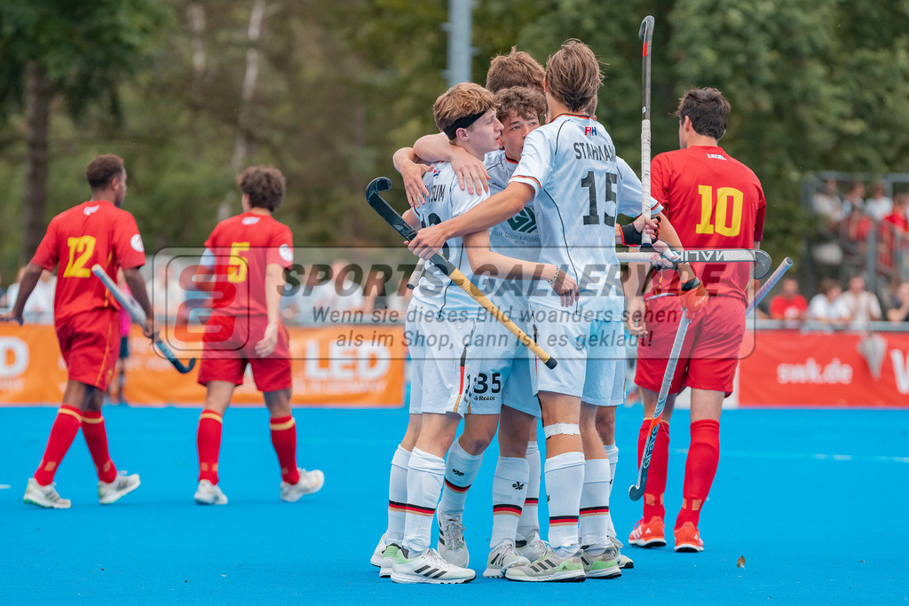 HK_20230715_102459 | Euro Hockey MU18 SF2 Spain vs Germany Championship Girls &amp; Boys am 15.7.2023 CHTC , Krefeld ,