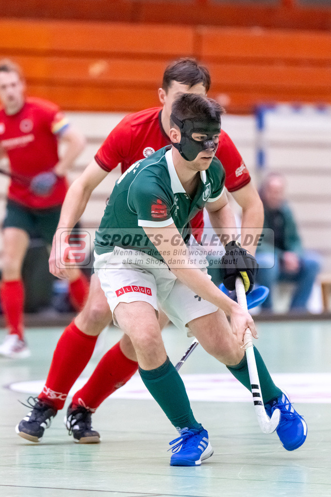 HK_20250110_101198 | 1. Bundesliga Halle Herren Crefelder HTC - Uhlenhorst Mülheim am 10.1.2025 Glockenspitz Halle Krefeld, Krefeld ,