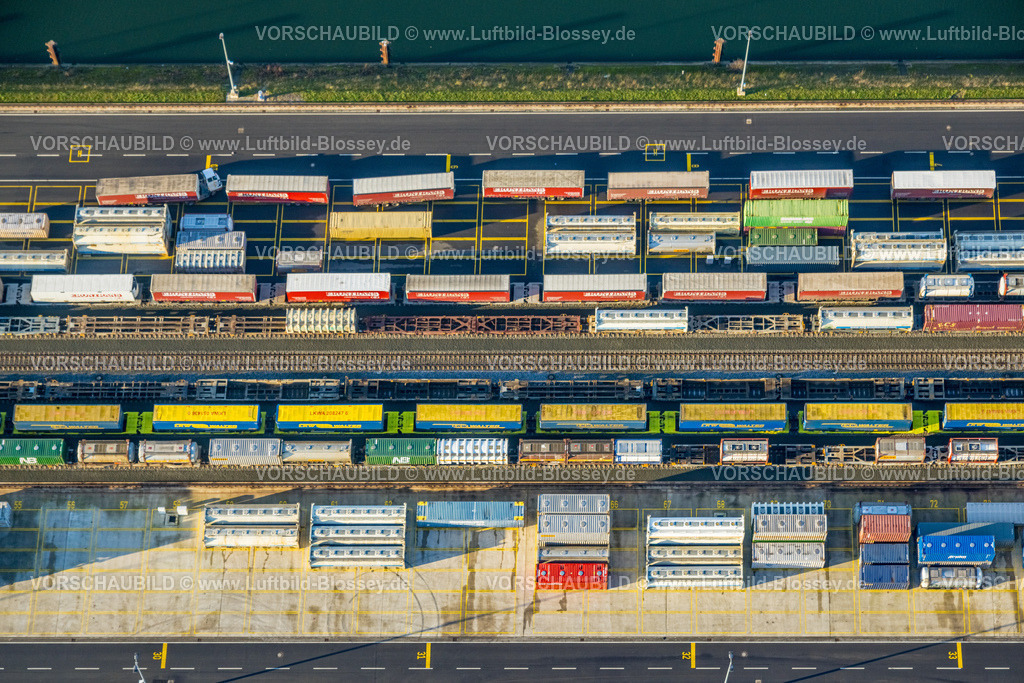 Duisburg241202695 | Luftbild, Hafen Duisburg duisport, Hafengebiet Containerterminal Kohleninsel, Ruhrort, Duisburg, Ruhrgebiet, Nordrhein-Westfalen, Deutschland