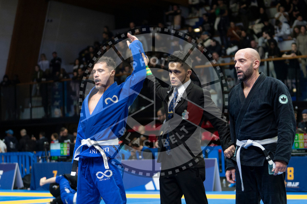 20240119PBB3364 | Fighters compete during the IBJJF European Championship in Paris, France, on January 19, 2024.