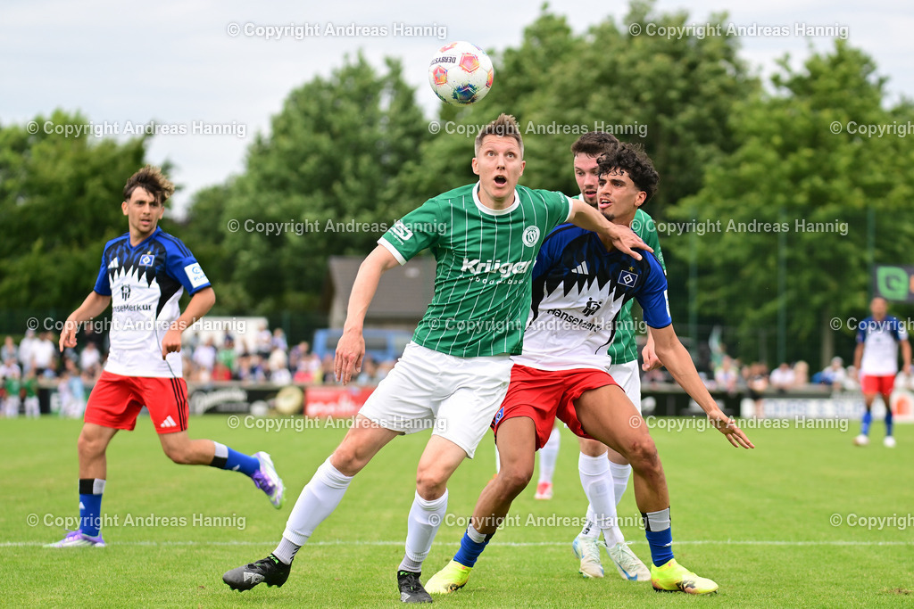 Fußball I Herren I Testspiel  I TSV Elstorf - Hamburger SV I 5.7.2025 | a-hannig - Realisiert mit Pictrs.com