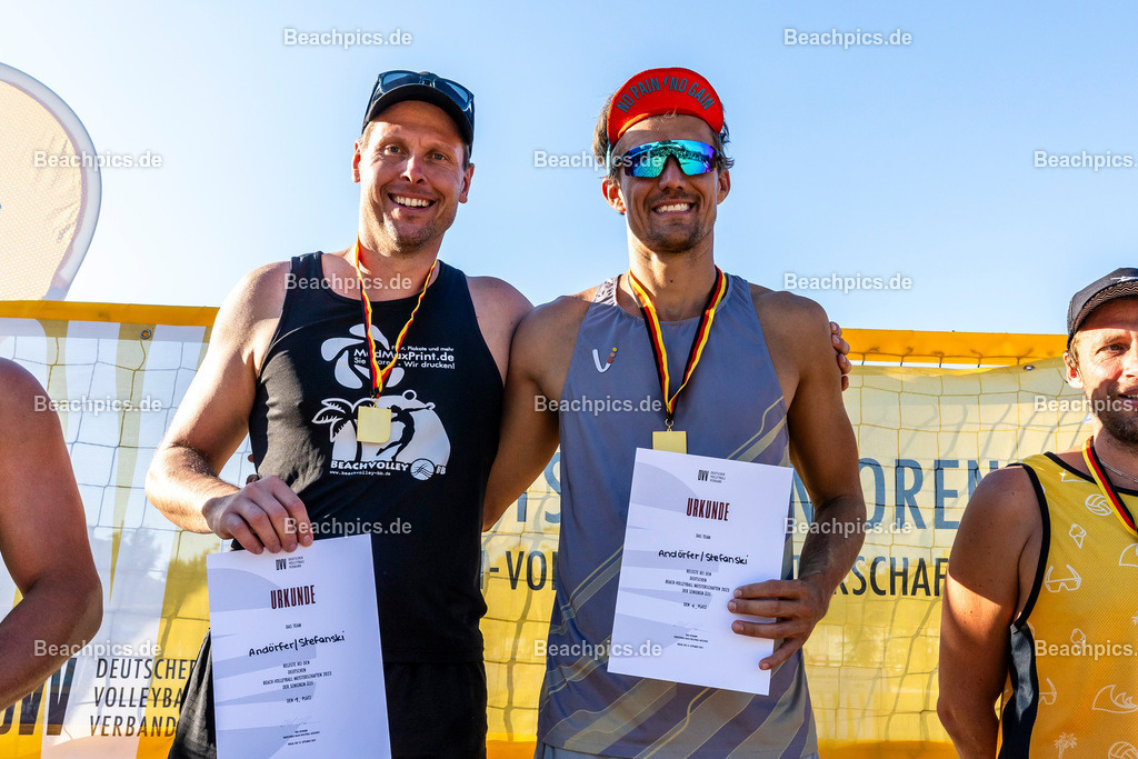 2023-00086441-DSBM-Deutsche-Senioren-Beach-Meisterschaft | Siegerehrung Platzierte DSBM 2023