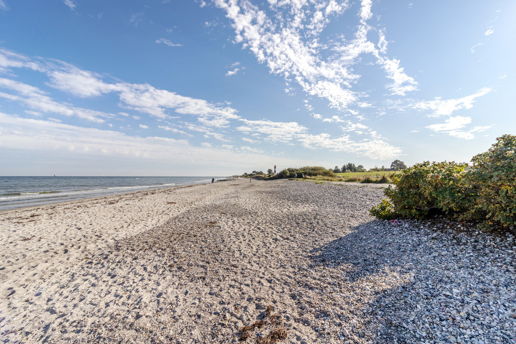 Ostseestrand im Herbst | Strand in Falshöft - Realisiert mit Pictrs.com