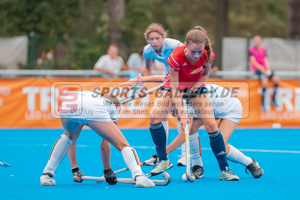 HK_20230715_102582 | Euro Hockey WU18 SF1 Belgium vs England Championship Girls &amp; Boys am 15.7.2023 CHTC , Krefeld ,