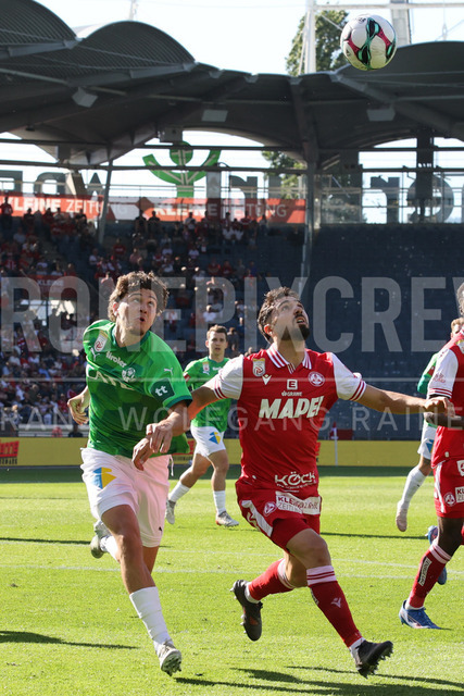 Grazer AK 1902 vs WSG Tirol – Austrian Bundesliga | Graz, Austria, 02.MAY.26 - SOCCER - ADMIRAL Bundesliga, Qualification Group, Grazer AK 1902 vs WSG Tirol. The image shows Moritz Wels (WSG Tirol) and Jacob Italiano (GAK).
