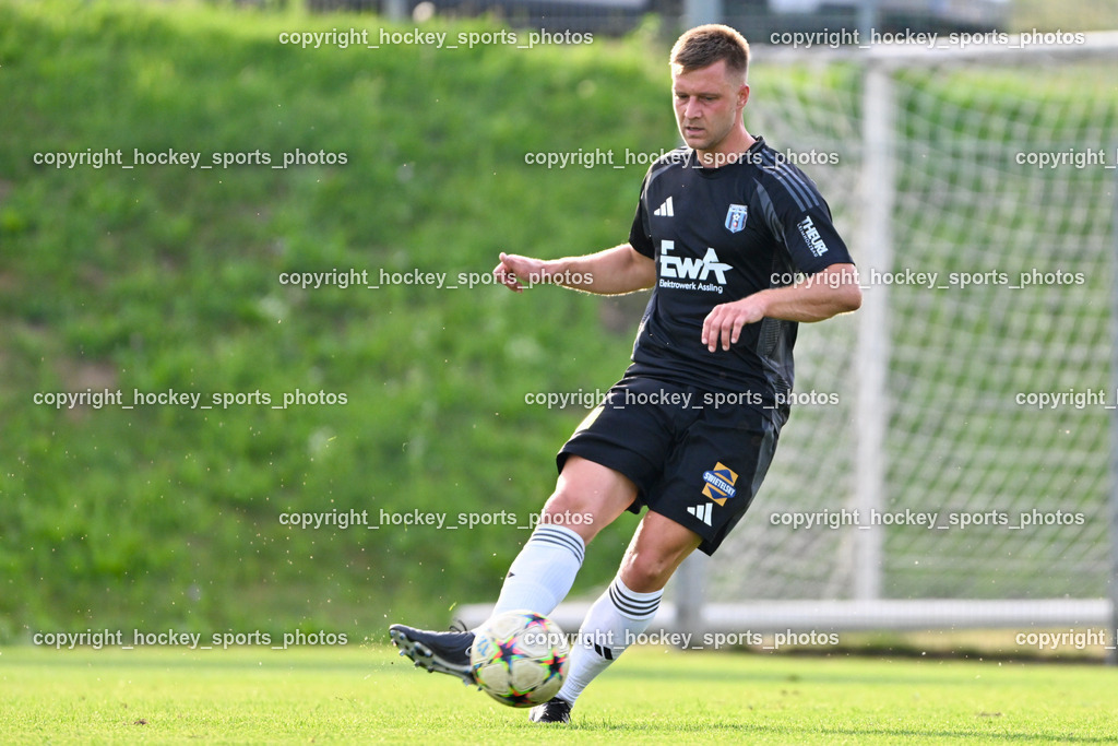 SC Landskron vs. Thal Assling  | #20 Blaz Bozic Thal Assling, SC Landskron vs. Thal Assling , SC Landskron vs. Thal Assling  am 09.08.2024 in Villach (Sportanlage Landskron), Austria, (Photo by Bernd Stefan)