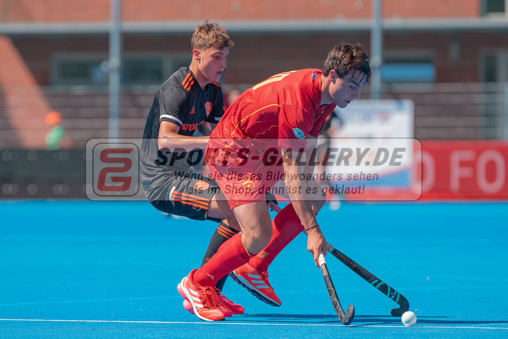 HK_20230711_101208 | Euro Hockey MU18 Spain vs Netherlands Championship Girls &amp; Boys am 11.7.2023 CHTC , Krefeld ,