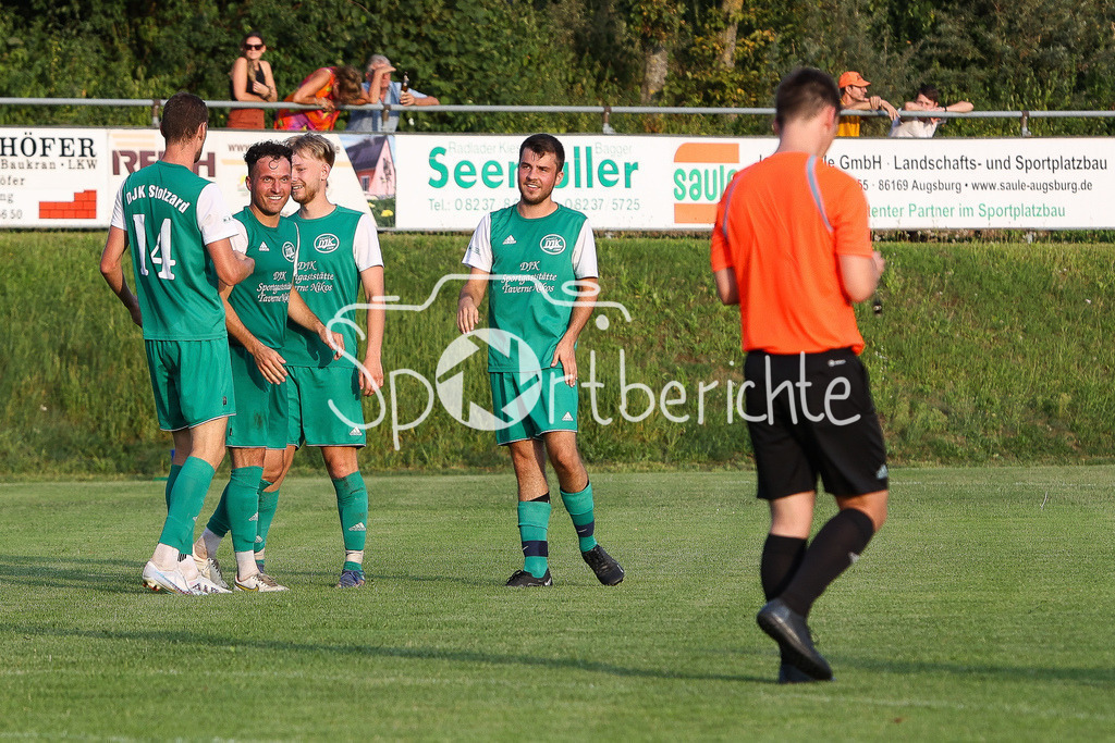 DJK Stotzard - TSV Hollenbach II  | Jubel nach 1-0