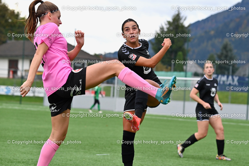 Liwodruck Carinthians Hornets vs. FC Pingau Saalfelden Frauen 29.10.2023  | #21 Julia Starchl, #17 Genesis Soraya Castrellon