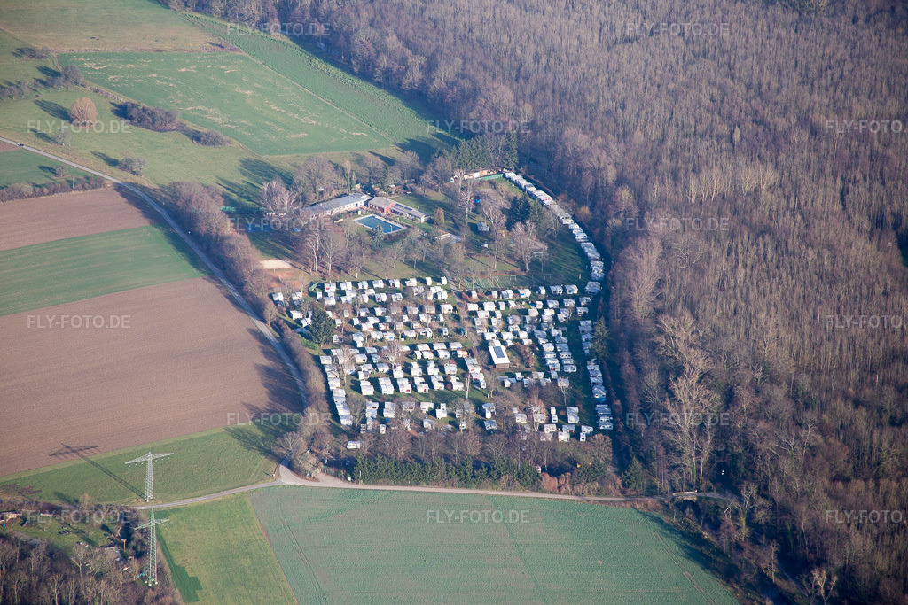 Luftbild: Lichtbund Karlsruhe eV im Ortsteil Hagsfeld in Karlsruhe im Bundesland Baden-Württemberg in Deutschland. Foto: IMG_085289.jpg vom 19.12.2015 durch Werner Riehm/FLY-FOTO.de