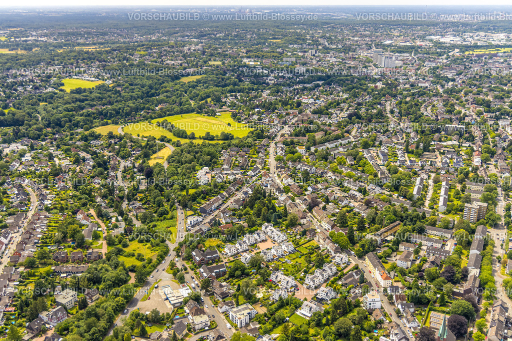 Muelheim240702716 | Luftbild, Wohngebiet Heißen - Mitte, Mülheim an der Ruhr, Ruhrgebiet, Nordrhein-Westfalen, Deutschland
