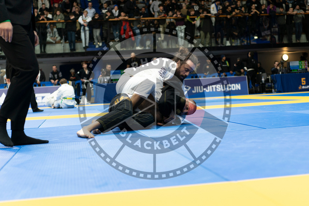 20240119PBB2911 | Fighters compete during the IBJJF European Championship in Paris, France, on January 19, 2024.