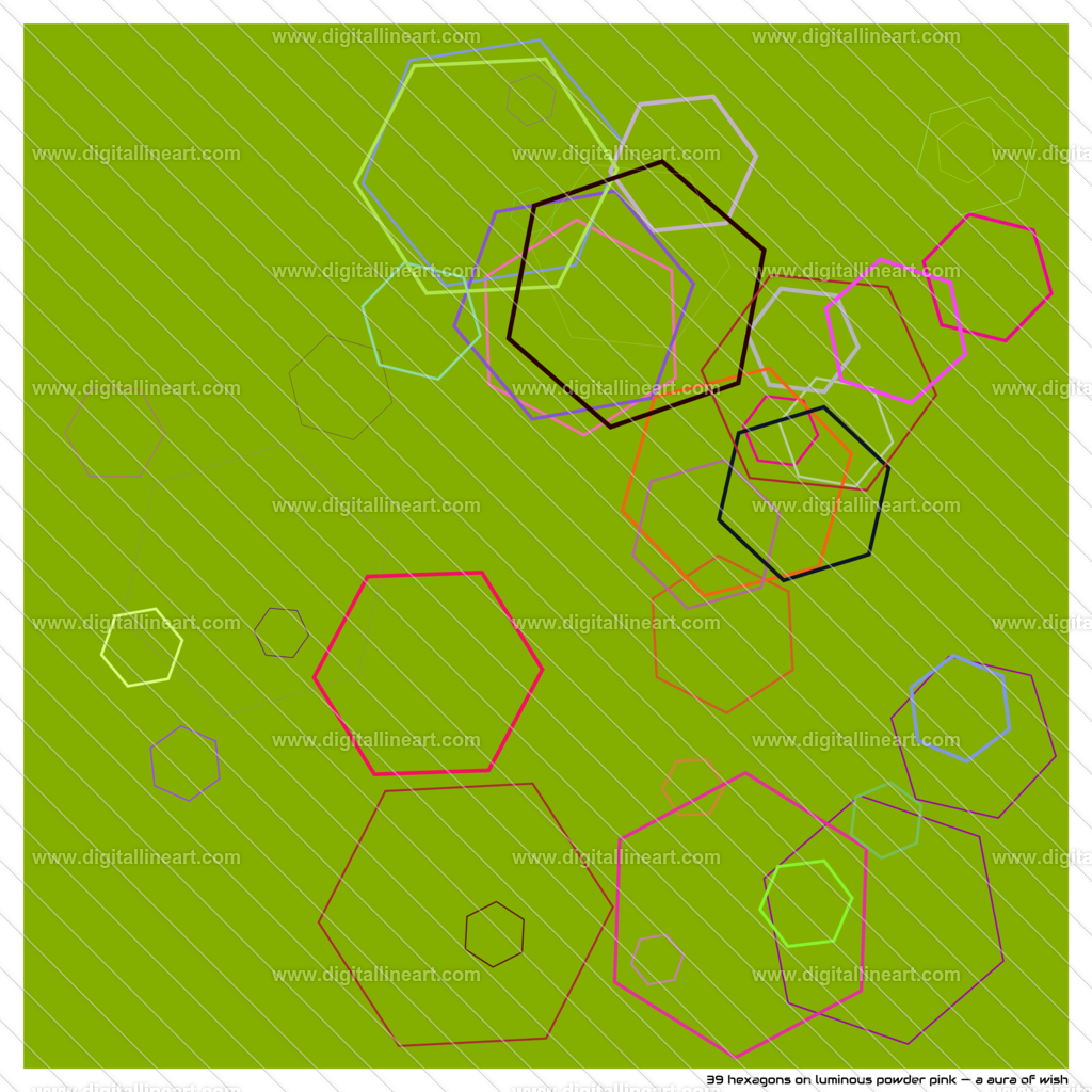 39-hexagons-luminous-powder-pink-a-aura-of-wish | digitallineart - Realisiert mit Pictrs.com