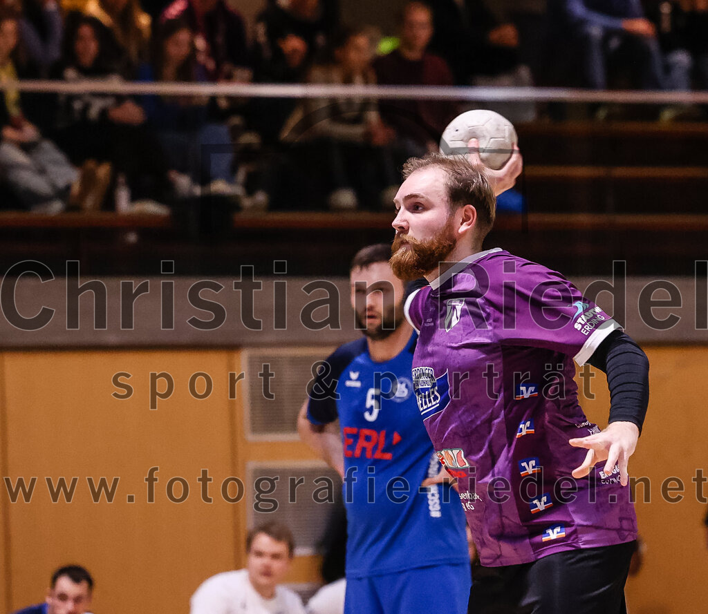 2024-11-09_040_SpVgg_Altenerding_II_gegen_HC_Deggendorf | Erding, Deutschland, 09.11.2024:Handball, Bezirksliga Männer Ost 2024 / 2025, 4. Spieltag, SpVgg Altenerding II gegen HC Deggendorf, Endergebnis: 25:24Foto: Christian Riedel / fotografie-riedel.net