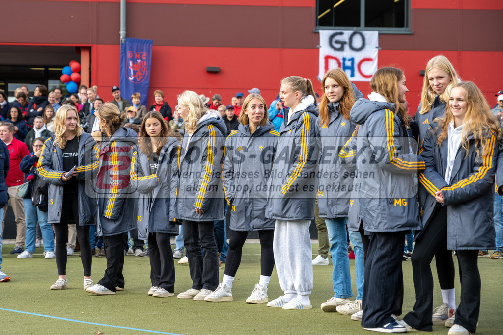 SFE_20231022_0214 | Deutsche Meisterschaft Weibliche U16 Finale Uhlenhorst Mülheim - Düsseldorfer HC am 22.10.2023 in Köln (Düsseldorfer Hockeyclub 1905 e.V.), Photo: Stephan Fehrmann 2023 (Sports-Gallery)