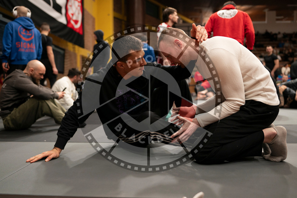 20240217PBB01660 | Fighters compete during the ADCC European, Middle Eastern and African Championship in Zagreb, Croatia, on February 17, 2024.