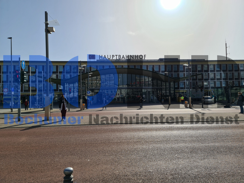  25.02.2021 - 
 | Sebastian Sendlak / Bochumer Nachrichtendienst (BOND) - Bochum Allgemein - Bochum Hauptbahnhof - Realisiert mit Pictrs.com