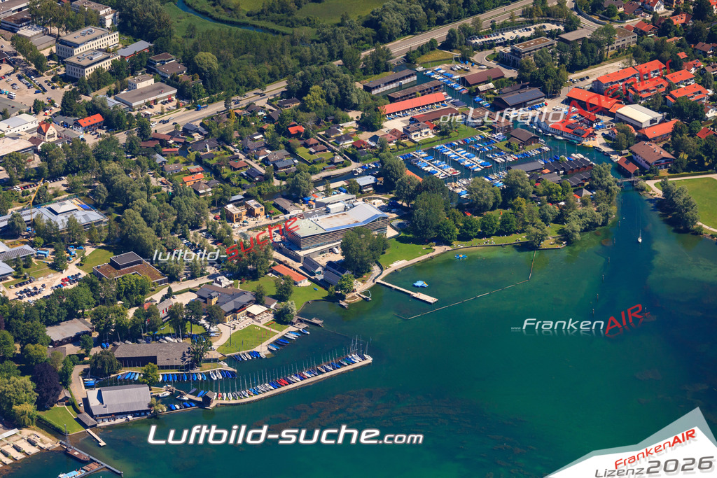 Luftbild von  Starnberg - Luftaufnahme wurde 2017 von https://frankenair.de mittels Flugzeug (keine Drohne) erstellt - die Geschenkidee