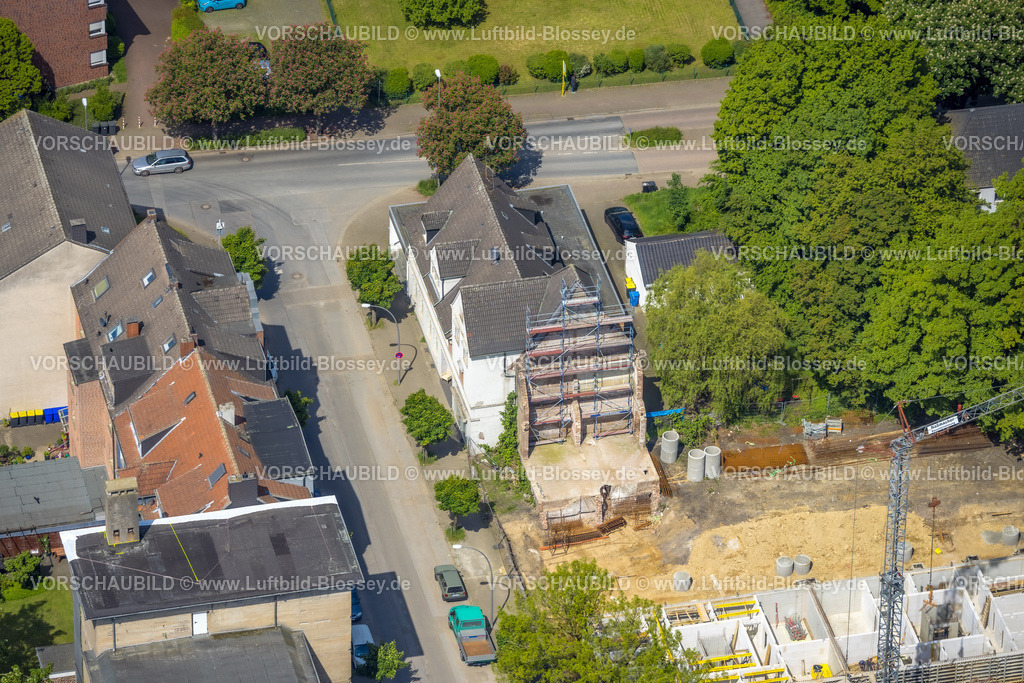 Gladbeck230510532 | Luftbild, Siedlung Schlägel und Eisen mit Baustelle für Neubau von Altenpflegeheim und Wohnquartier an der Bohnekampstraße, Zweckel, Gladbeck, Ruhrgebiet, Nordrhein-Westfalen, Deutschland