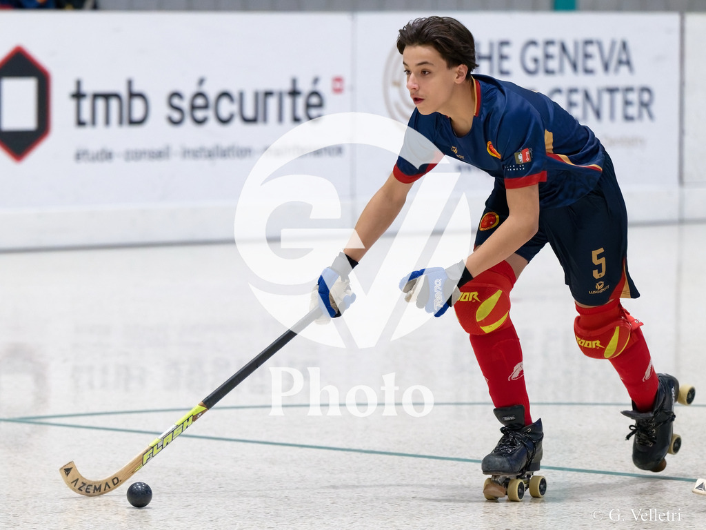 U17  - SC Thunerstern  v Geneve RHC A  |  during the U17  match between SC Thunerstern  and Geneve RHC A  at Centre sportif de la queue d'arve in Geneve, Switzerland