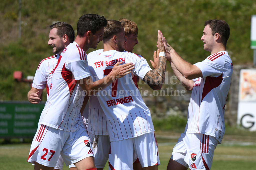 TSV Seebach : TSV Bad Abbach | TSV Seebach Torjubel - Realisiert mit Pictrs.com