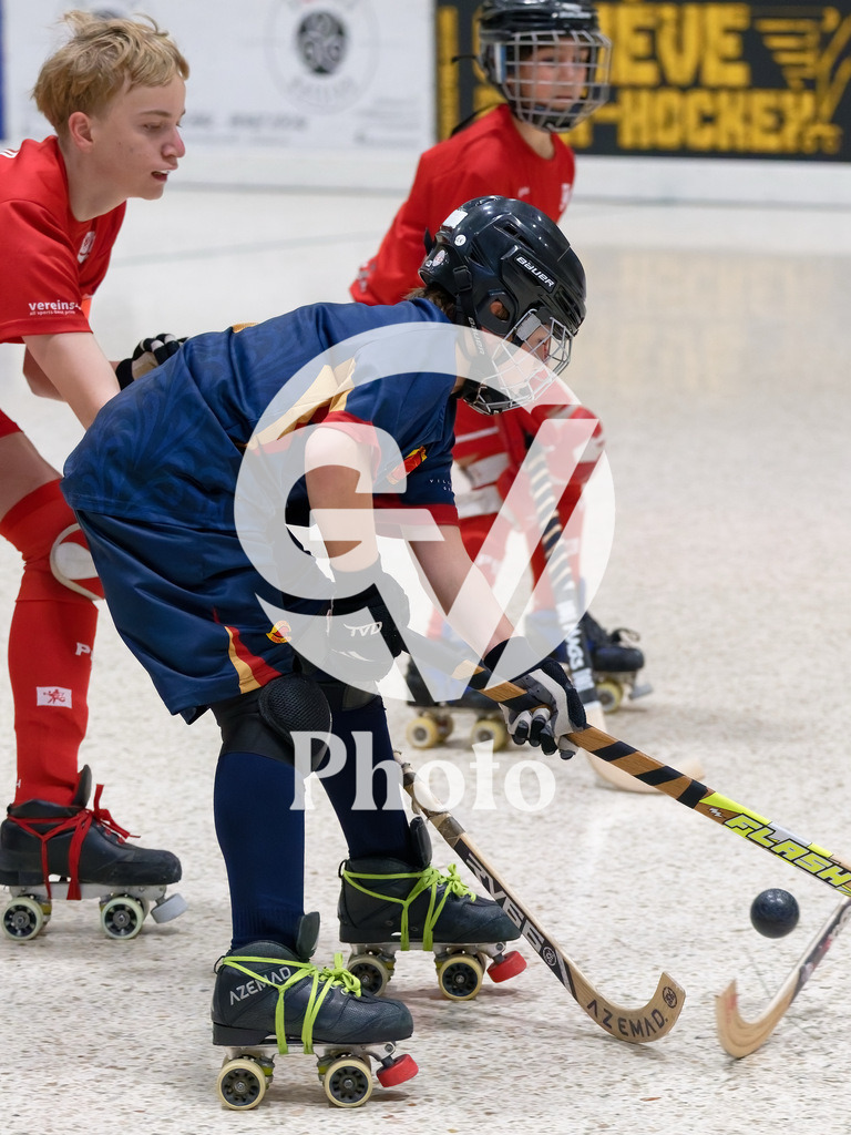 U15  - Geneve RHC v Pully RHC  |  during the U15  match between Geneve RHC and Pully RHC  at Centre sportif de la queue d'arve in Geneve, Switzerland