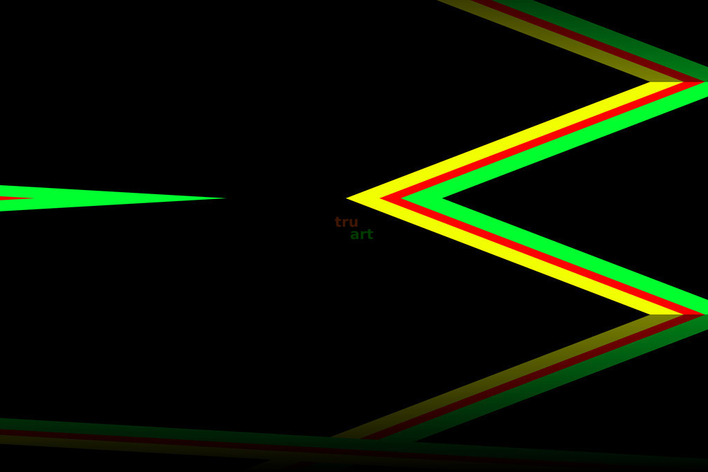 Grüne Linienexplosion | Grafik - Realisiert mit Pictrs.com
